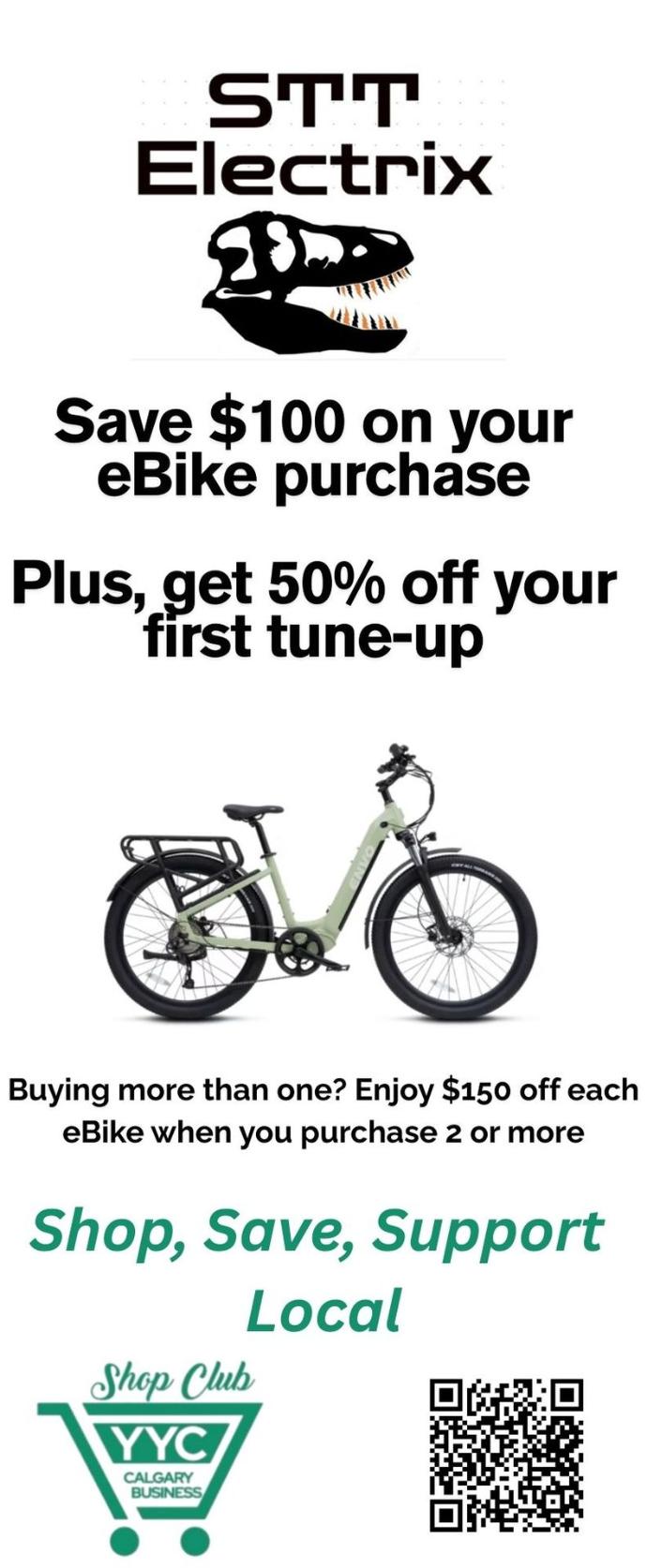 $100 Off eBike Purchase